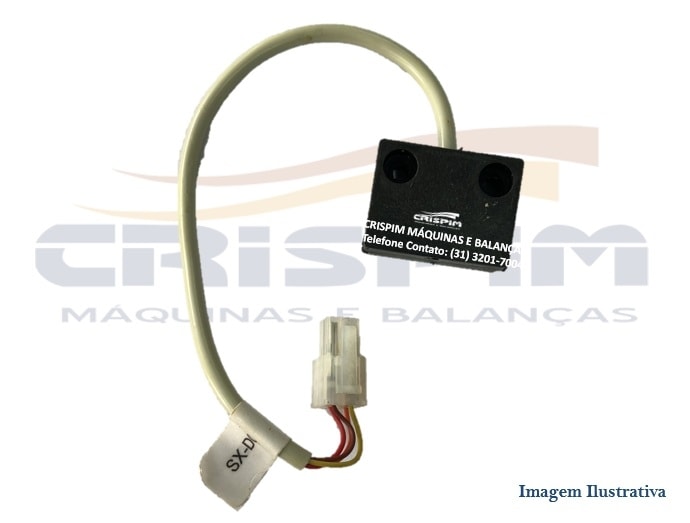 SENSOR DE SEGURANCA DUPLO CANAL CUTTER METVISA 200 - Foto 1