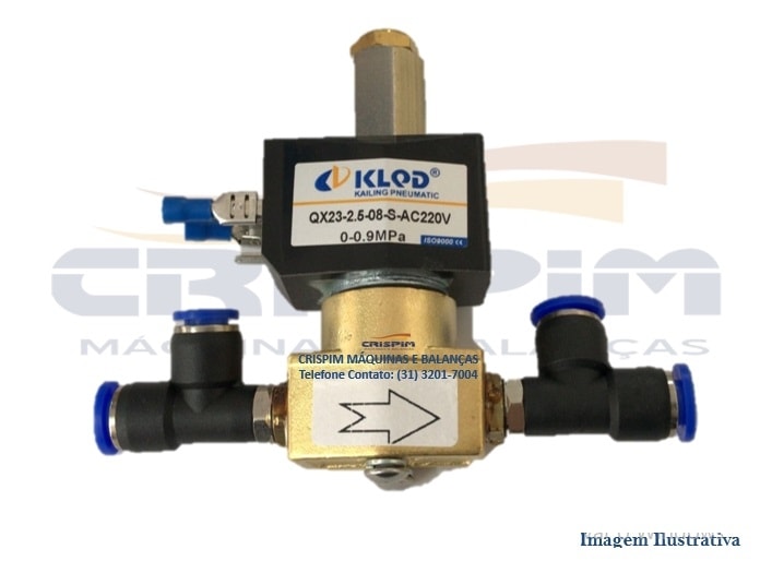 SOLENOIDE MAQ. VACUO R.BAIAO BD-620 3VIA - Foto 1