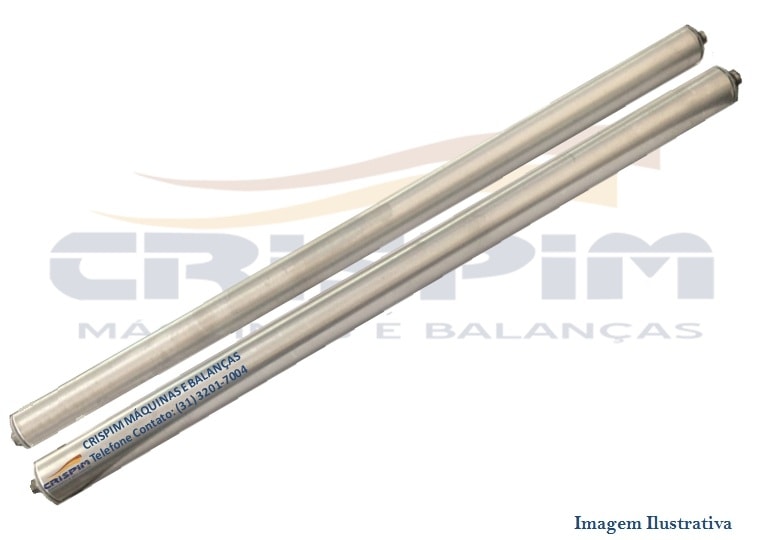 SUPORTE DA BOBINA EMBALAFIL R.BAIAO MF400 INOX - Foto 1