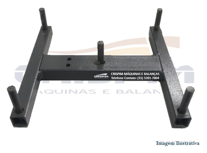 SUPORTE DA CELULA RAMUZA (H DE FERRO) - Foto 1