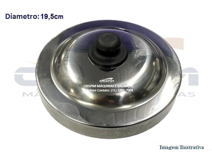 TAMPA COMPLETA CAFETEIRA MONARCHA INOX MST-MSTP-4 - Foto 1