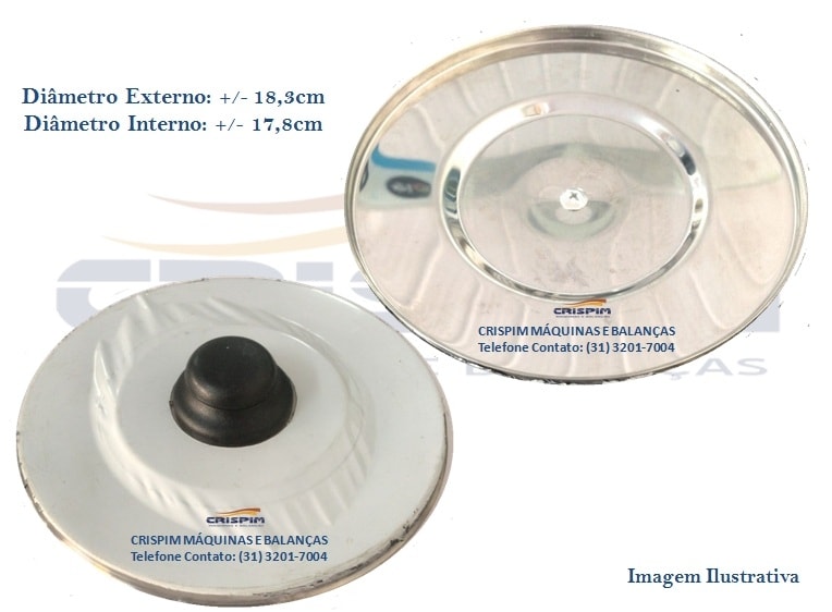 TAMPA COMPLETA CAFETEIRA UNIVERSAL 5 LITROS - Foto 1