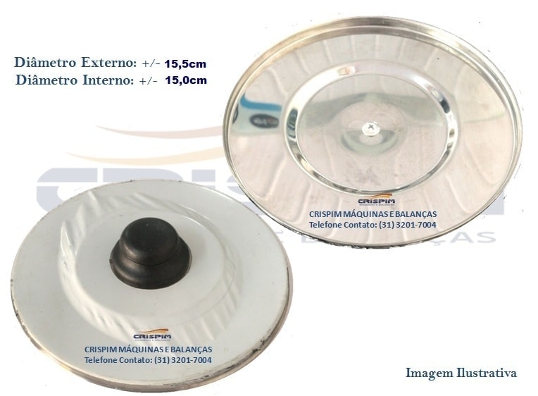 TAMPA COMPLETA CAFETEIRA UNIVERSAL 3 LITROS - Foto 1