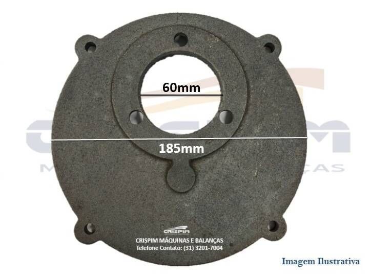 TAMPA DO REDUTOR PICADOR BECCARO B-22 - Foto 1