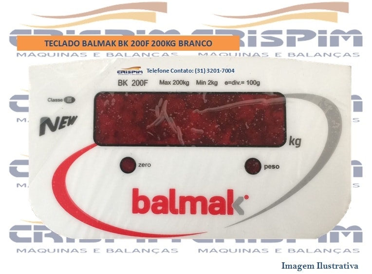 VISOR BALMAK BK-200F BRANCO - Foto 1