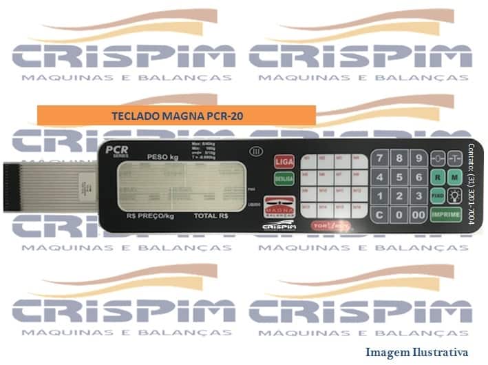 TECLADO MAGNA PCR-20 - Foto 1
