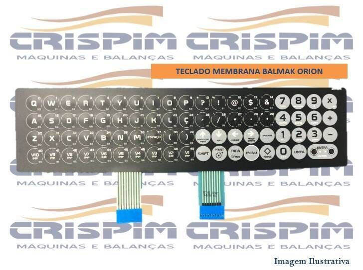 TECLADO MEMBRANA BALMAK ORION - Foto 1