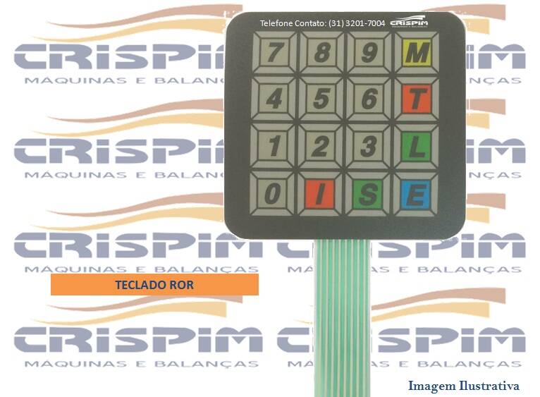 TECLADO ROR - Foto 1