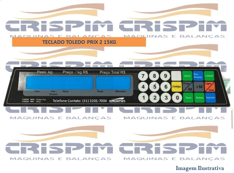 TECLADO TOLEDO PRIX 2 15KG - Foto 1