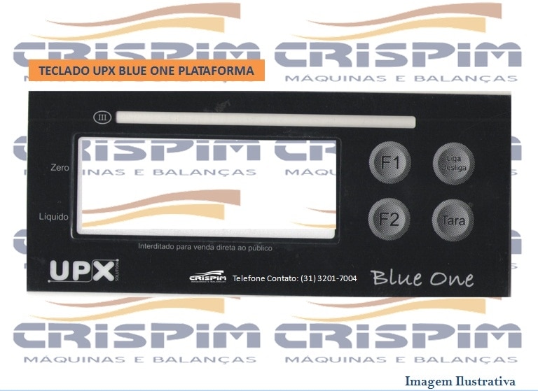 TECLADO UPX BLUE ONE PLATAFORMA - Foto 1
