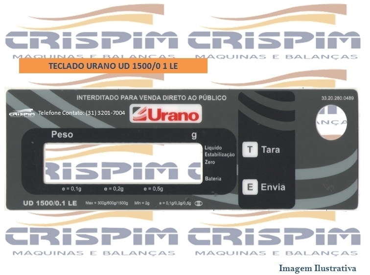 TECLADO URANO UD 1500/0 1 LE - Foto 1