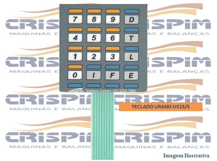 TECLADO URANO US 15/5 - Foto 1