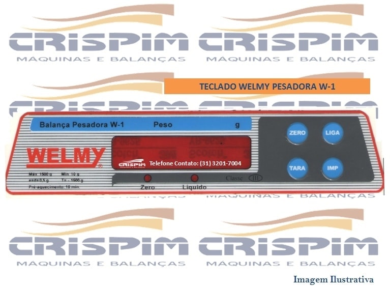 TECLADO WELMY PESADORA W-1 - Foto 1