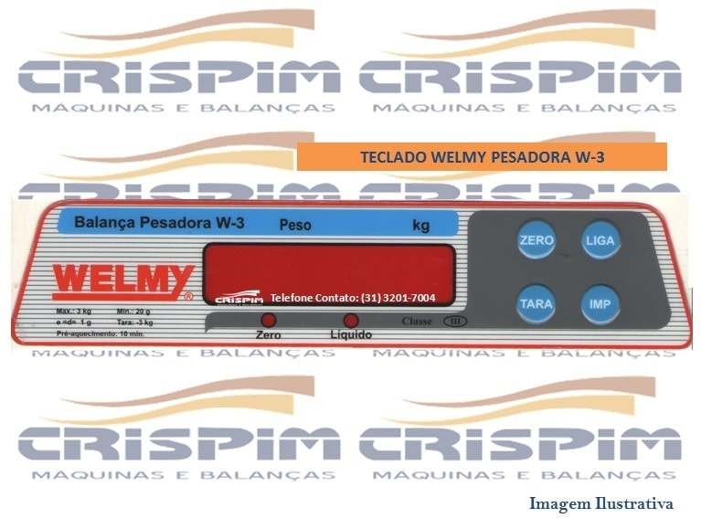 TECLADO WELMY PESADORA W-3 - Foto 1