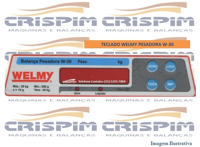 TECLADO WELMY PESADORA W-30 - Foto 1