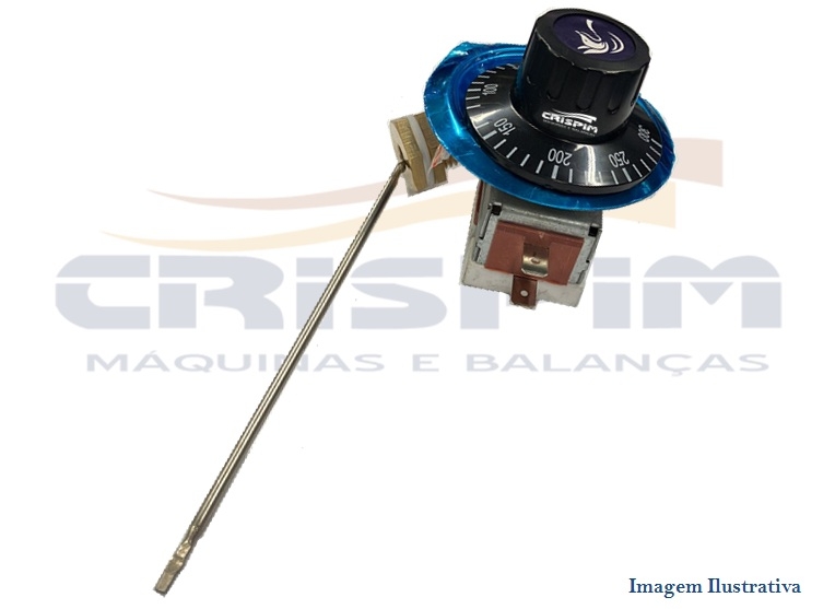 TERMOSTATO 50 A 300C 30A C/BUCHA GROSSA HULI LONGO - Foto 1