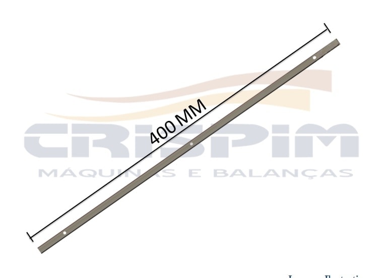 TIRANTE INOX PARA TEFLON ADESIVA SELADORA 400MM - Foto 1