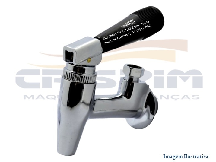 TORNEIRA P/MAQ. DE CAFE C/CASTELO 1/2 C/ NIVEL - Foto 1