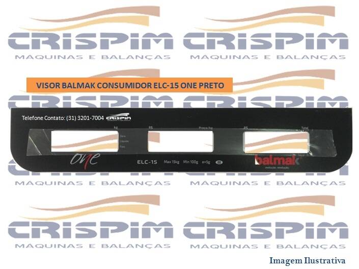 VISOR BALMAK ELC-15 ONE PRETO TRASEIRO - Foto 1