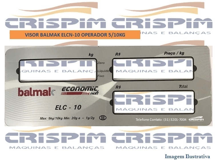 VISOR BALMAK ELCN-10 5/10KG FRONTAL - Foto 1