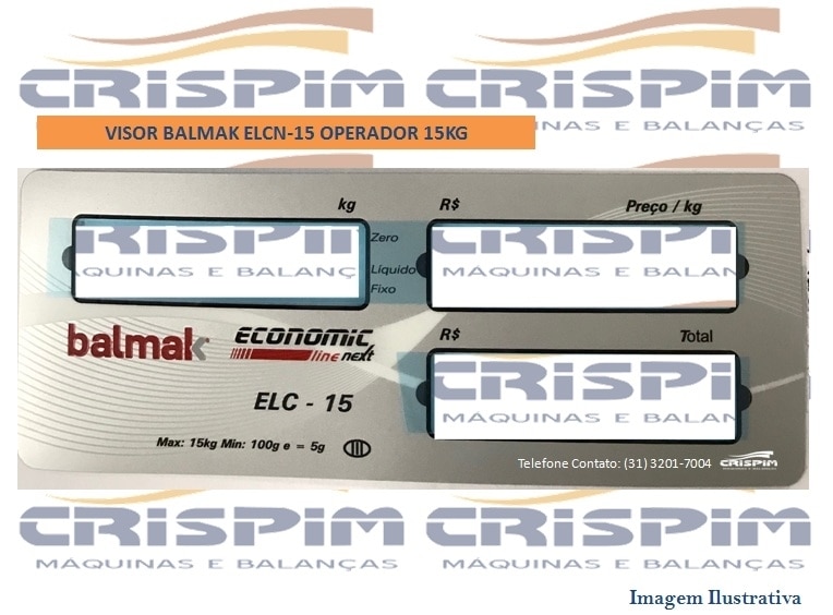 VISOR BALMAK ELCN-15 FRONTAL - Foto 1