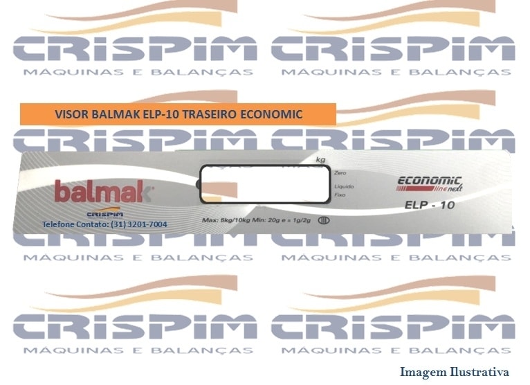 VISOR BALMAK ELP-10 TRASEIRO ECONOMIC - Foto 1