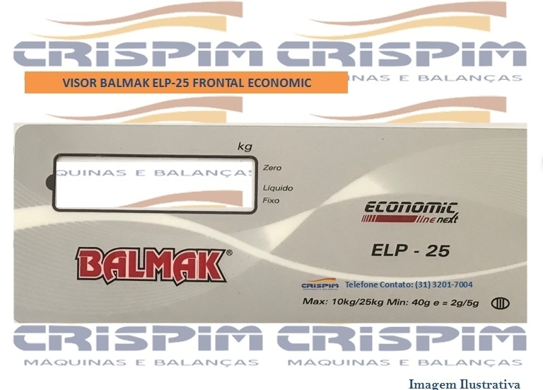 VISOR BALMAK ELP-25 FRONTAL ECONOMIC - Foto 1