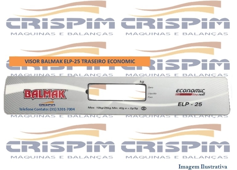 VISOR BALMAK ELP-25 TRASEIRO ECONOMIC - Foto 1