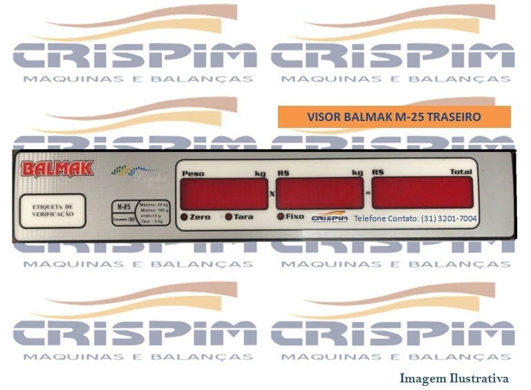 VISOR BALMAK M-25 TRASEIRO - Foto 1