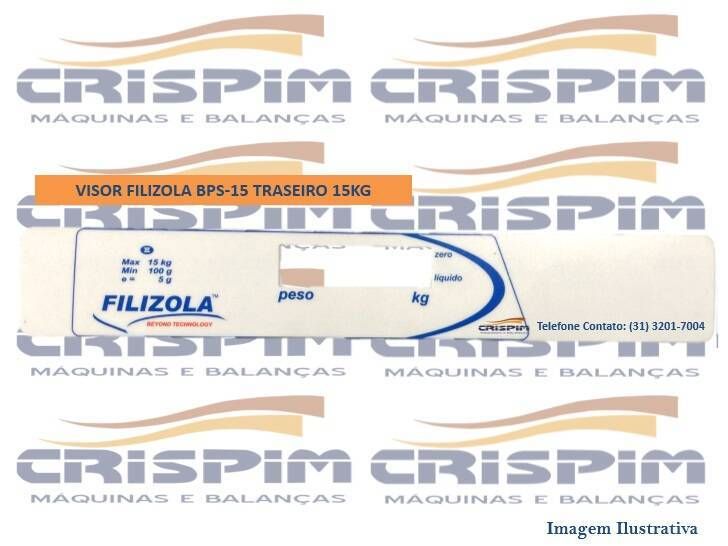 VISOR FILIZOLA BPS-15 TRASEIRO 15KG - Foto 1