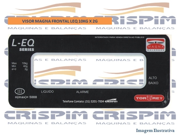 VISOR MAGNA FRONTAL LEQ 10KG X 2G - Foto 1