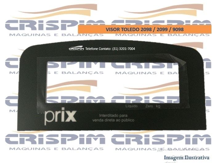 VISOR TOLEDO 2098 / 2099 / 9098 - Foto 1