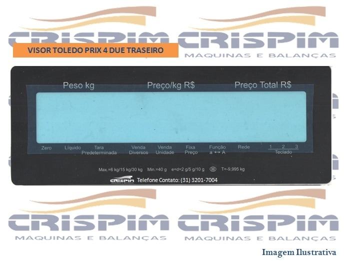 VISOR TOLEDO PRIX 4 DUE TRASEIRO - Foto 1
