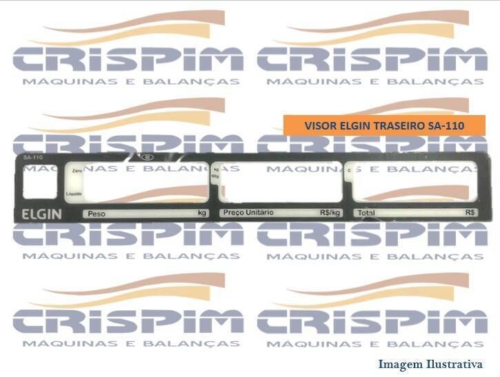 VISOR TRASEIRO ELGIN SA-110 - Foto 1