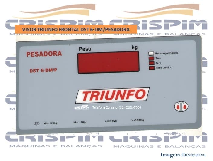 VISOR TRIUNFO FRONTAL DST 6-DM/PESADORA - Foto 1