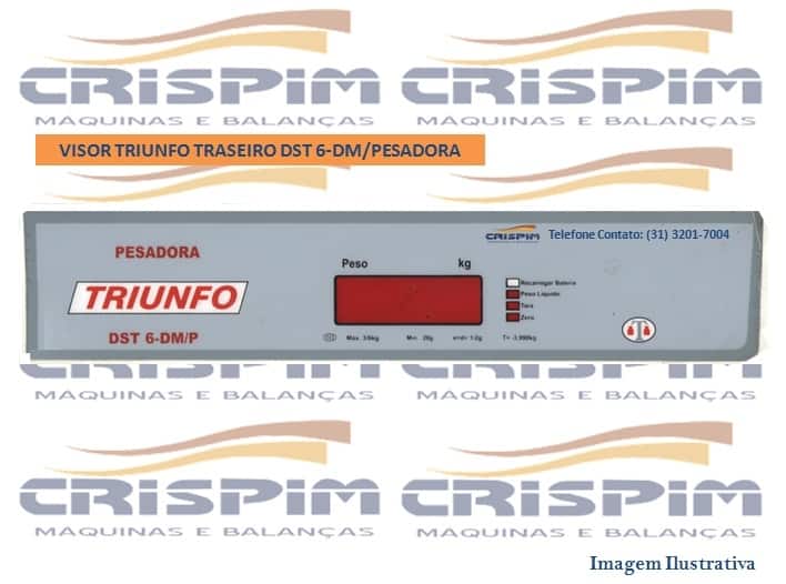 VISOR TRIUNFO TRASEIRO DST 6-DM/PESADORA - Foto 1