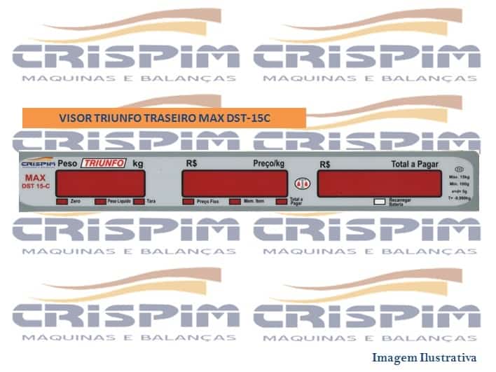 VISOR TRIUNFO TRASEIRO MAX DST-15C - Foto 1