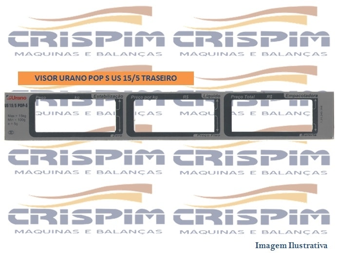VISOR URANO POP S US 15/5 TRASEIRO - Foto 1