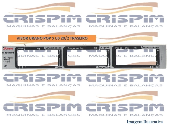 VISOR URANO POP S US 20/2 TRASEIRO - Foto 1