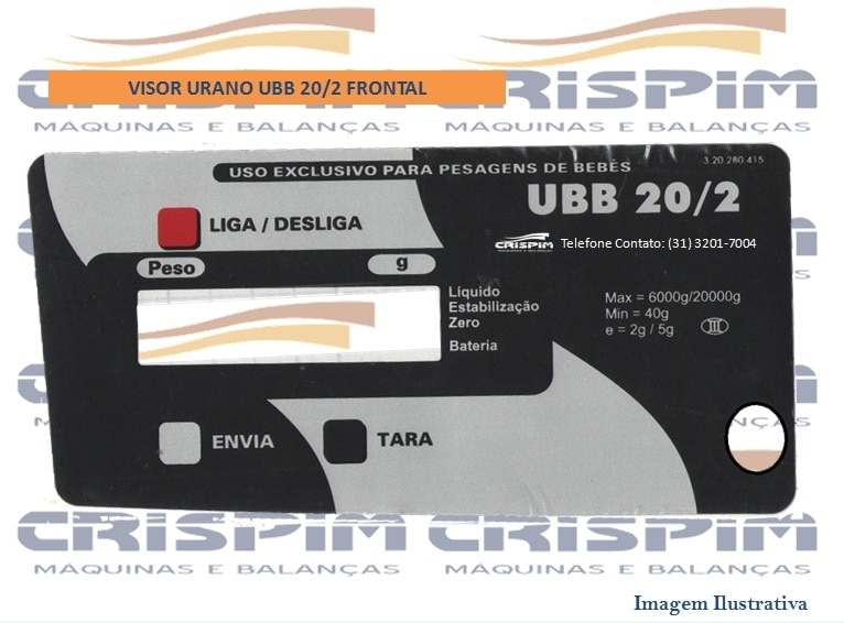 VISOR URANO UBB 20/2 FRONTAL - Foto 1