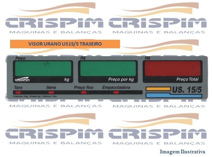 VISOR URANO US 15/5 TRASEIRO - Foto 1