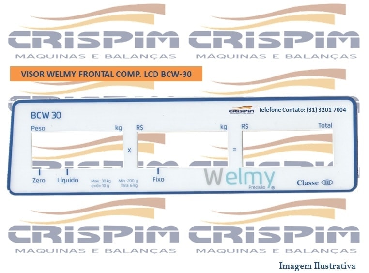 VISOR WELMY FRONTAL COMP. LCD BCW-30 - Foto 1
