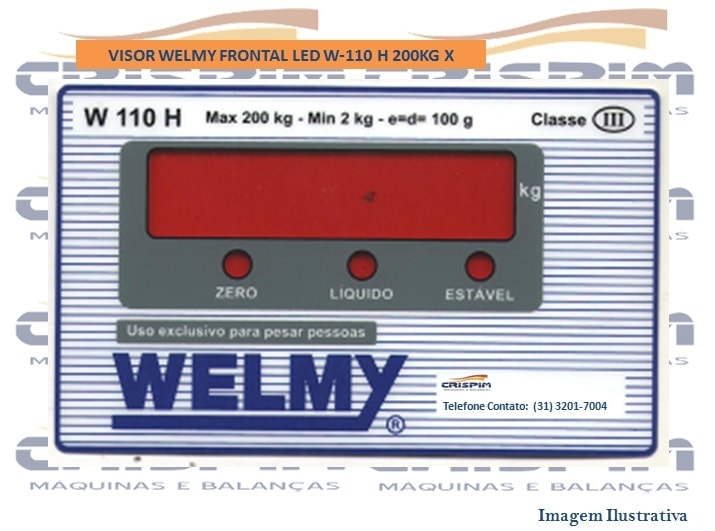 VISOR WELMY FRONTAL LED W-110 H 200KG X - Foto 2