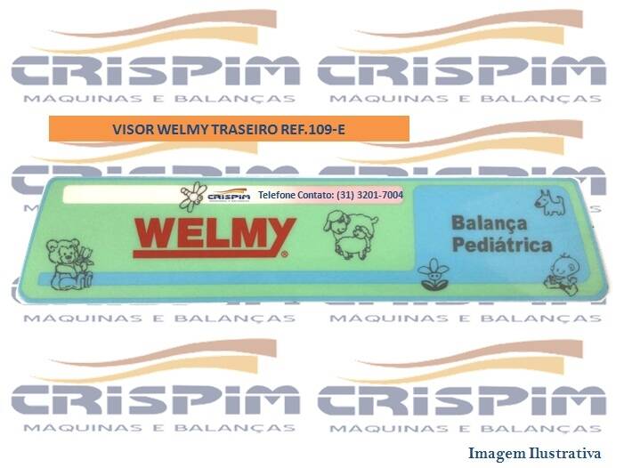 VISOR WELMY TRASEIRO BABY 109-E - Foto 1