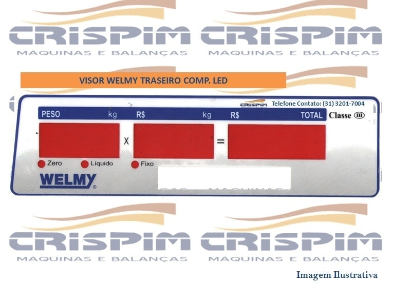 VISOR WELMY TRASEIRO COMP. LED - Foto 1
