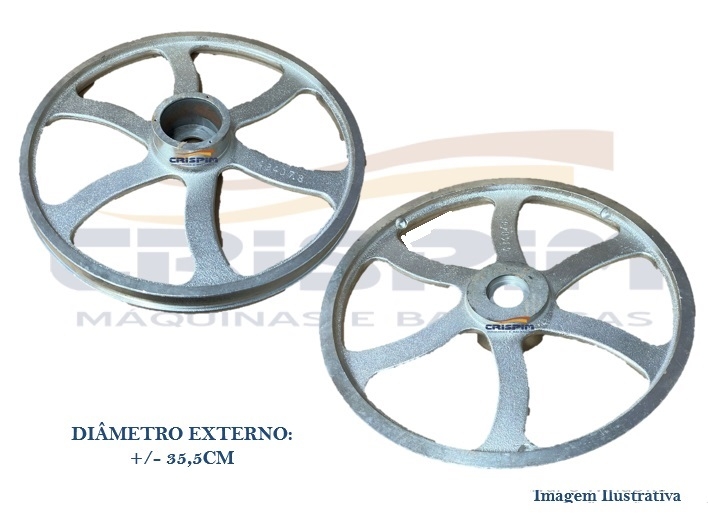 VOLANTE SERRA-FITA SIEMSEN SUPERIOR 350MM - Foto 1