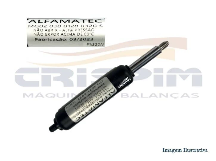 AMORTECEDOR A GAS MÁQ. VÁCUO CETRO DZ420 320/400N - Foto 1