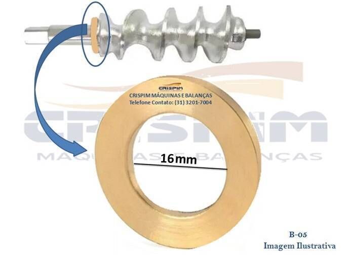 ARRUELA BRONZE B-05 - Foto 1