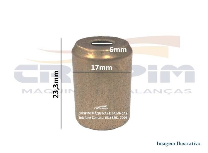 BUCHA CILINDRICA 23,3MM LT/LI SIEMSEN (MANCAL) - Foto 1