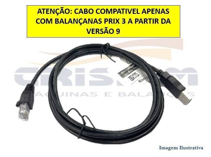 CABO INTERLIGAÇÃO BAL. TOLEDO PRIX 3 FIT/PLUS USB - Foto 1